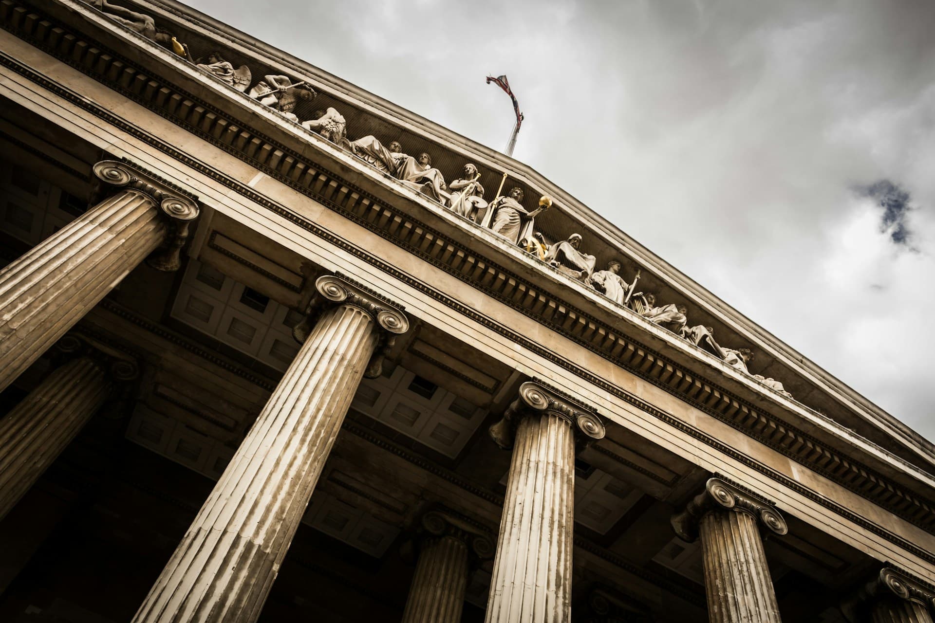 Façade d’un palais de justice